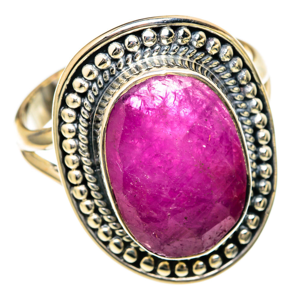 Ruby Rings handcrafted by Ana Silver Co - RING104643 - Photo 2