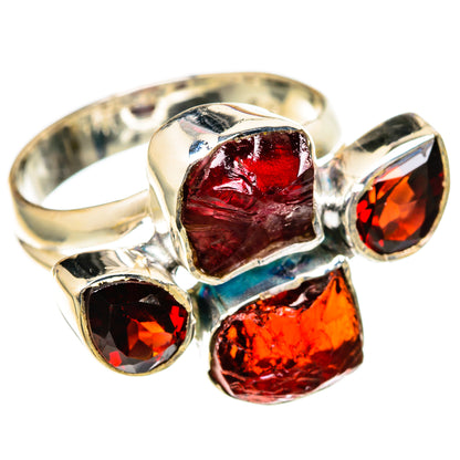 Garnet Rings handcrafted by Ana Silver Co - RING104672 - Photo 2