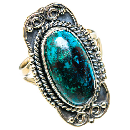 Shattuckite Rings handcrafted by Ana Silver Co - RING104682 - Photo 2