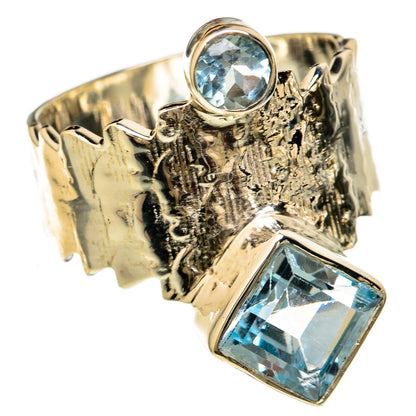 Blue Topaz Rings handcrafted by Ana Silver Co - RING104720 - Photo 2