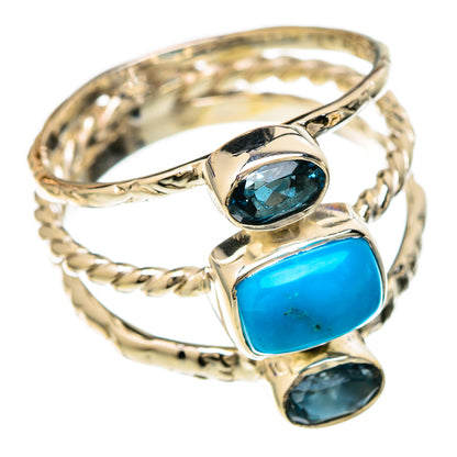 Chrysocolla Rings handcrafted by Ana Silver Co - RING104724 - Photo 2