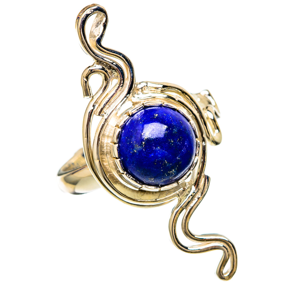 Lapis Lazuli Rings handcrafted by Ana Silver Co - RING104725 - Photo 2