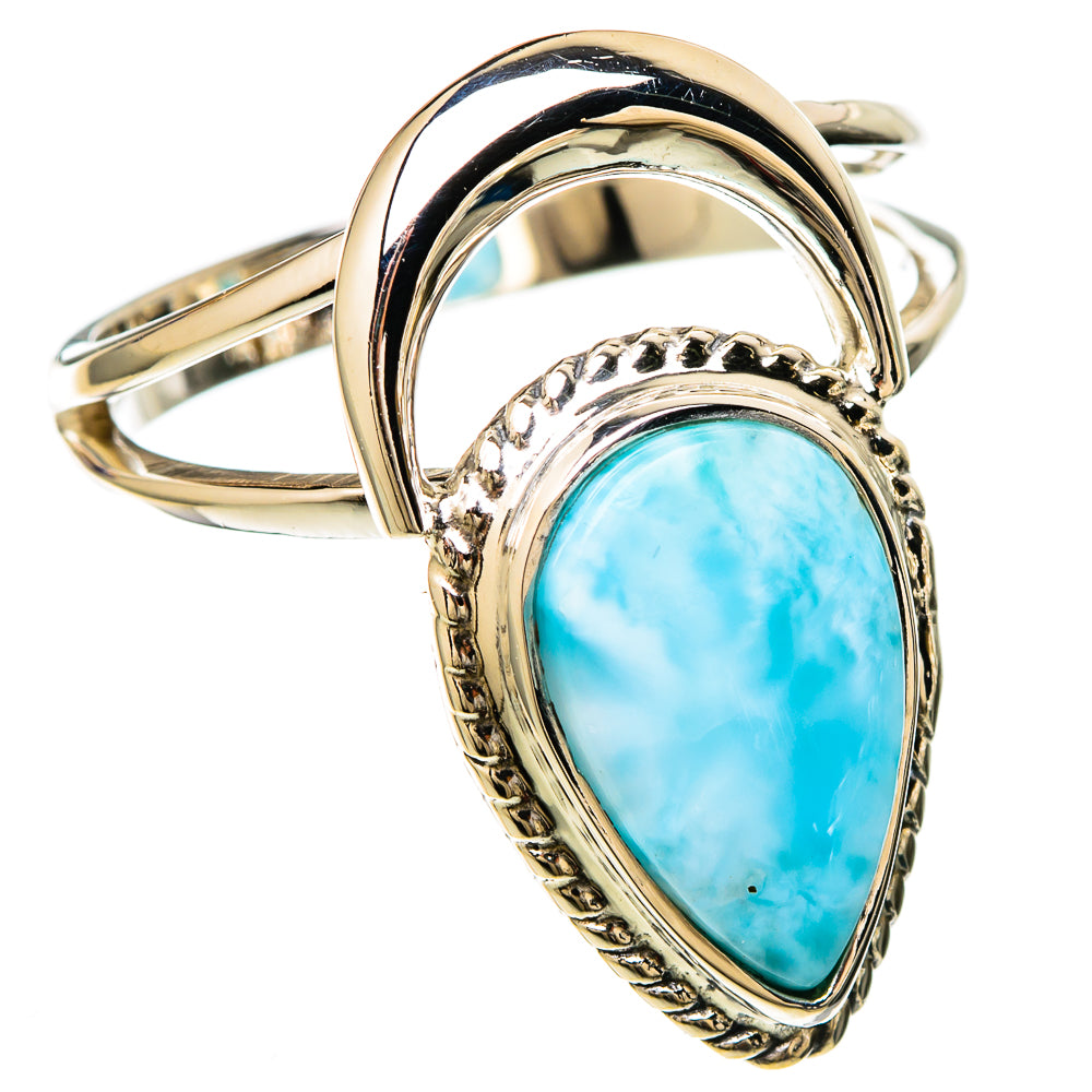 Larimar Rings handcrafted by Ana Silver Co - RING104726 - Photo 2