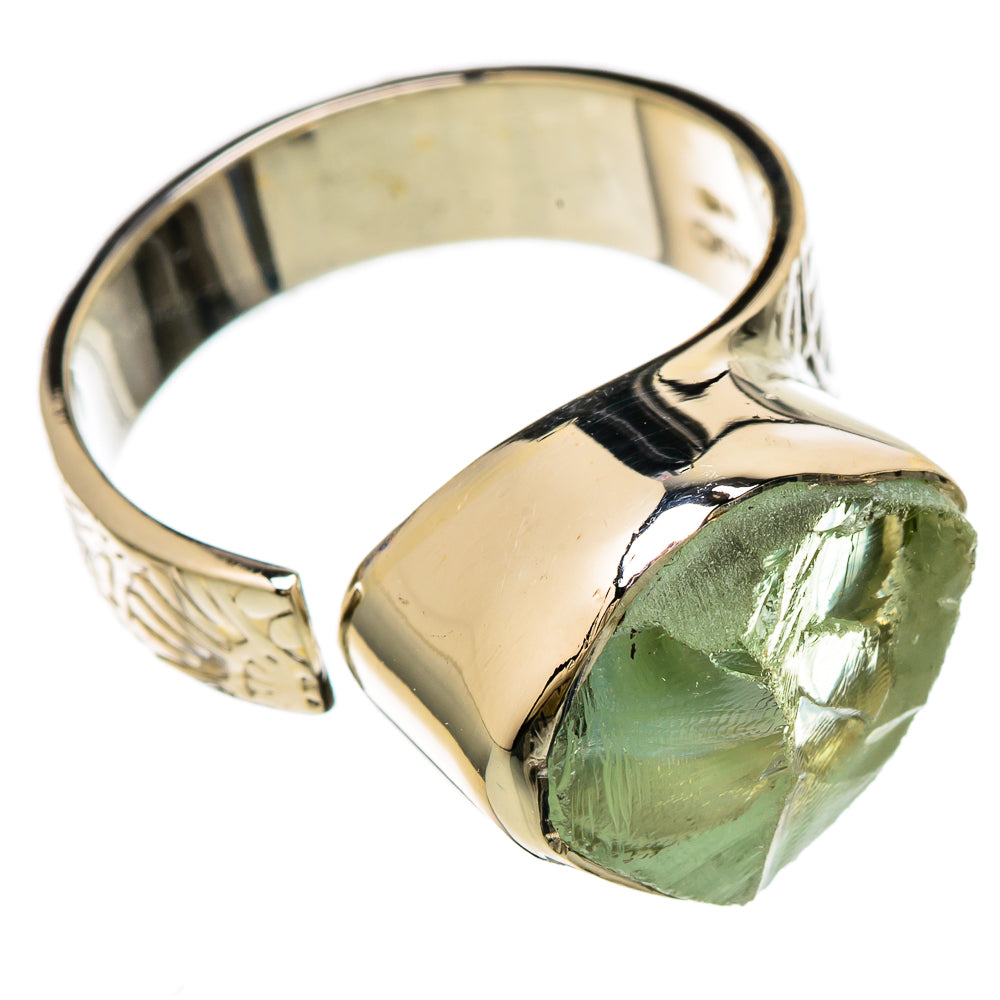 Prehnite Rings handcrafted by Ana Silver Co - RING104727 - Photo 2