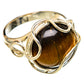 Tiger Eye Rings handcrafted by Ana Silver Co - RING104730 - Photo 2