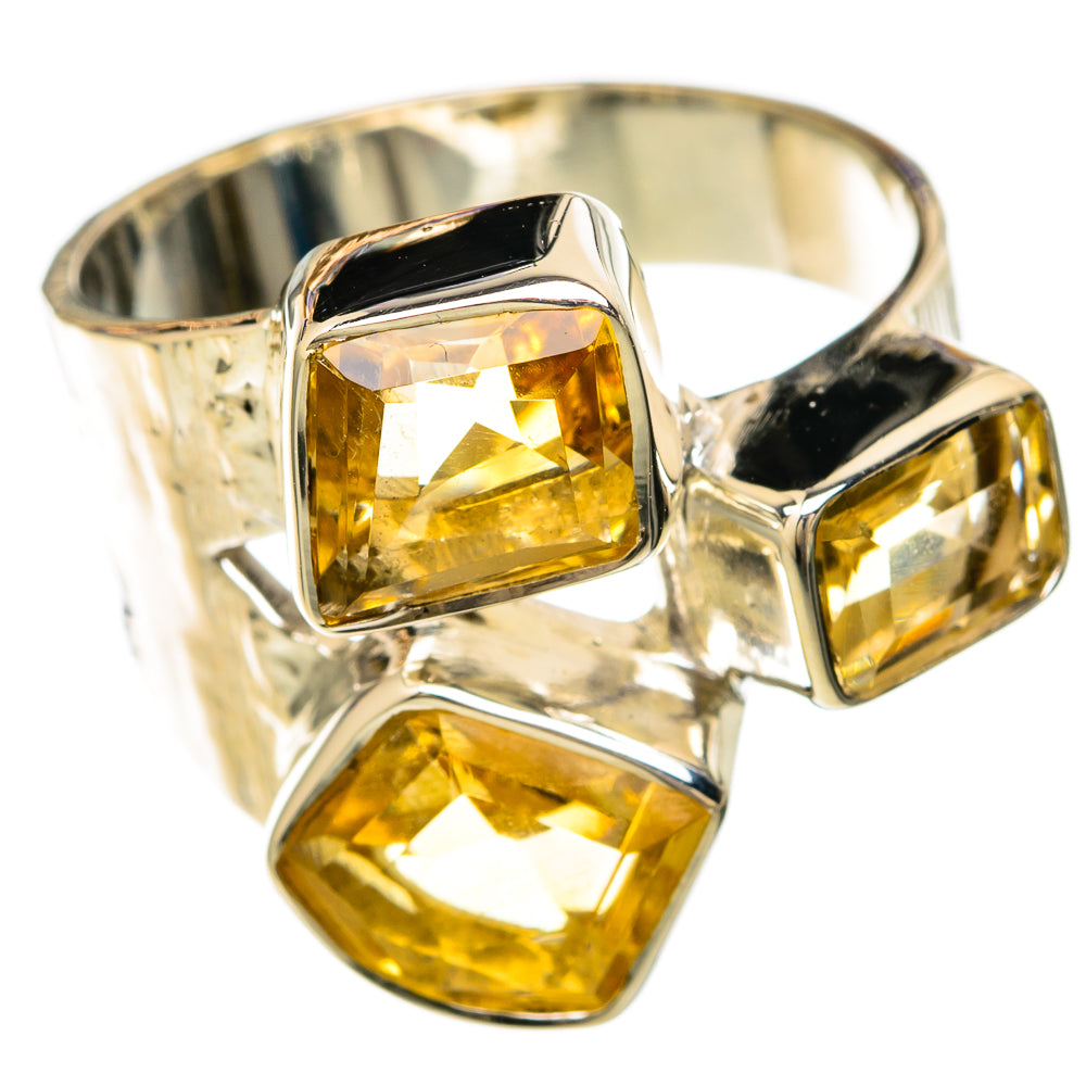 Citrine Rings handcrafted by Ana Silver Co - RING104731 - Photo 2