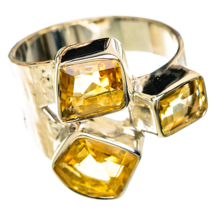 Citrine Rings handcrafted by Ana Silver Co - RING104731 - Photo 2