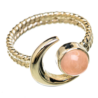 Rose Quartz Rings handcrafted by Ana Silver Co - RING104733 - Photo 2