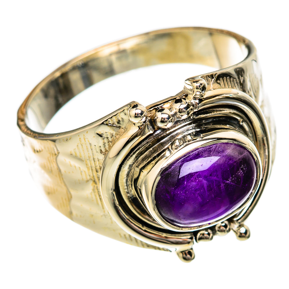 Amethyst Rings handcrafted by Ana Silver Co - RING104739 - Photo 2
