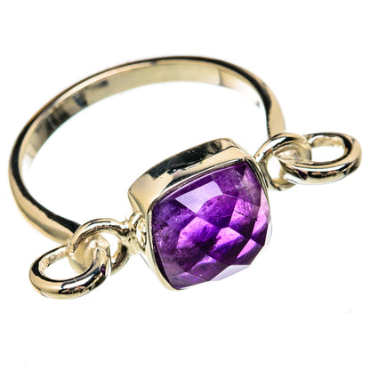 Amethyst Rings handcrafted by Ana Silver Co - RING104740 - Photo 2