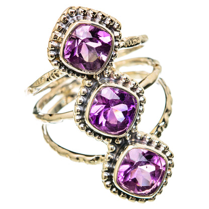 Amethyst Rings handcrafted by Ana Silver Co - RING104741 - Photo 2