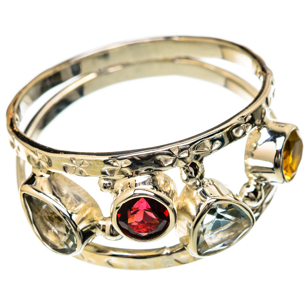 Garnet Rings handcrafted by Ana Silver Co - RING104752 - Photo 2