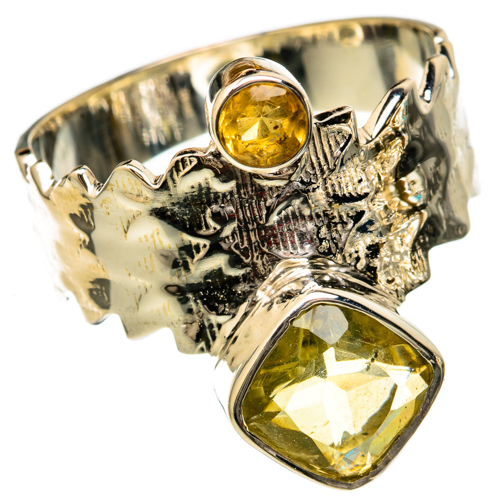 Citrine Rings handcrafted by Ana Silver Co - RING104753 - Photo 2