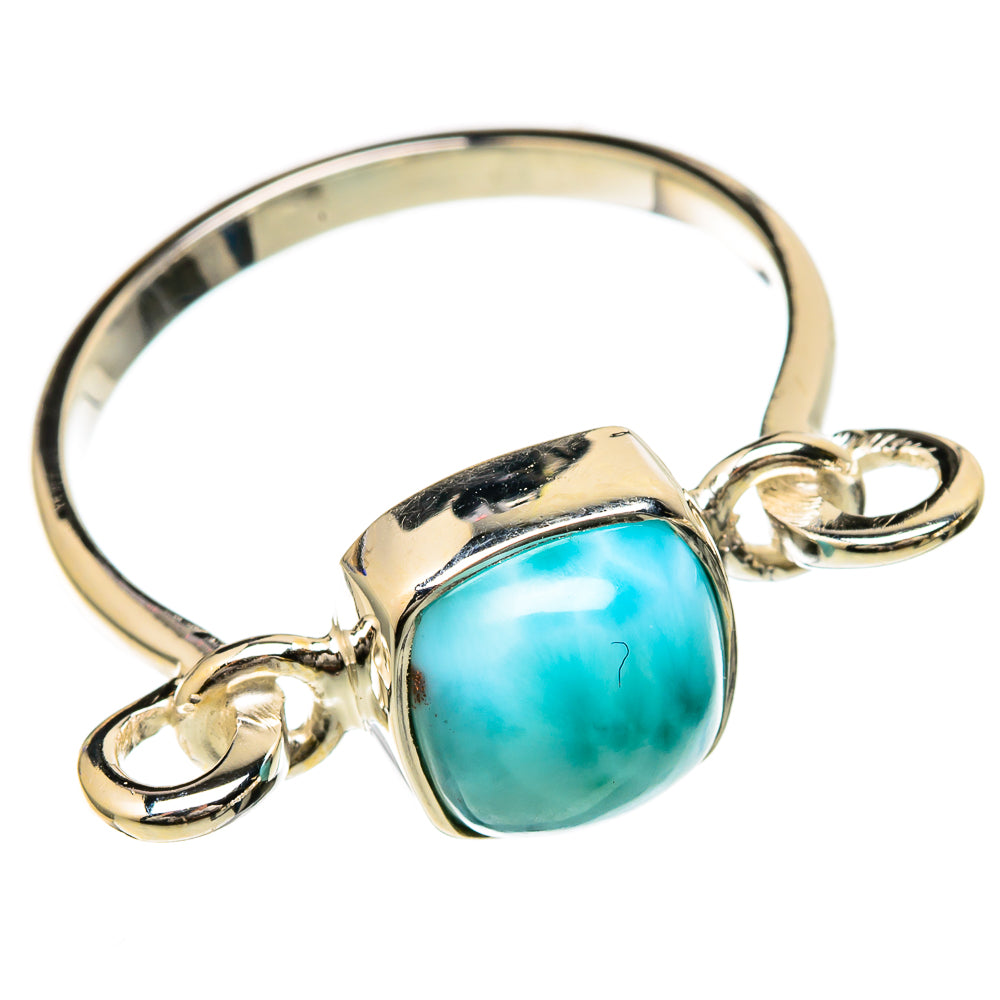 Larimar Rings handcrafted by Ana Silver Co - RING104756 - Photo 2