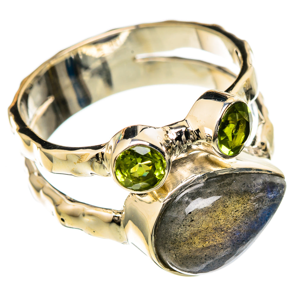 Labradorite Rings handcrafted by Ana Silver Co - RING104758 - Photo 2