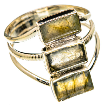 Labradorite Rings handcrafted by Ana Silver Co - RING104763 - Photo 2
