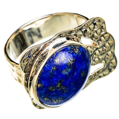 Lapis Lazuli Rings handcrafted by Ana Silver Co - RING104765 - Photo 2