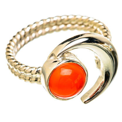 Carnelian Rings handcrafted by Ana Silver Co - RING104775 - Photo 2
