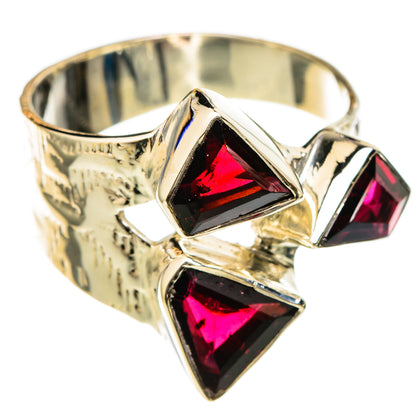 Garnet Rings handcrafted by Ana Silver Co - RING104779 - Photo 2