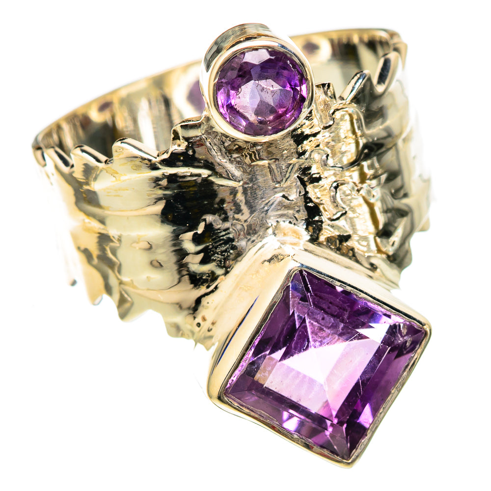 Amethyst Rings handcrafted by Ana Silver Co - RING104783 - Photo 2