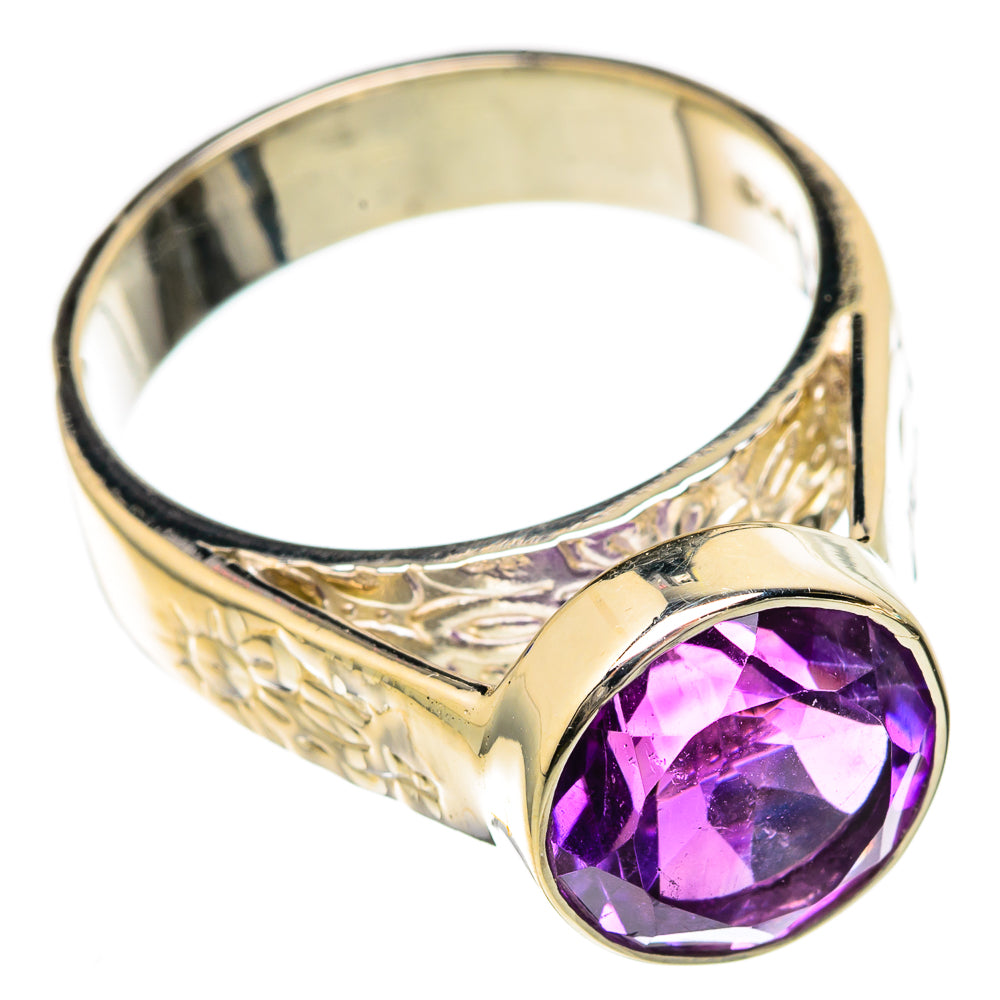 Amethyst Rings handcrafted by Ana Silver Co - RING104784 - Photo 2