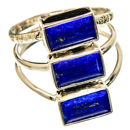Lapis Lazuli Rings handcrafted by Ana Silver Co - RING104798 - Photo 2