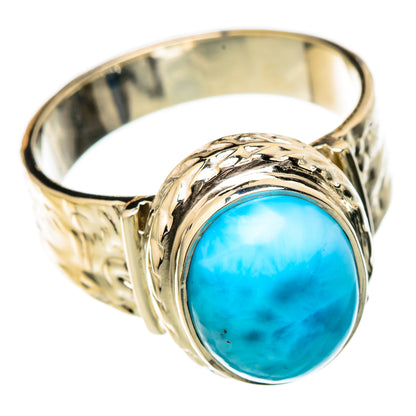 Larimar Rings handcrafted by Ana Silver Co - RING104804 - Photo 2