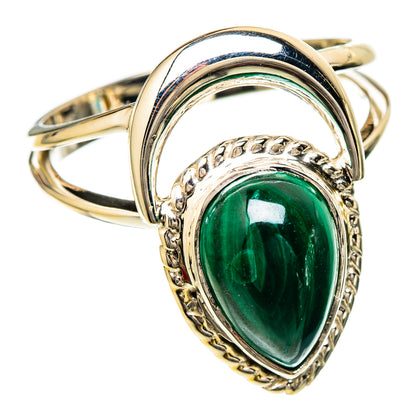 Malachite Rings handcrafted by Ana Silver Co - RING104810 - Photo 2