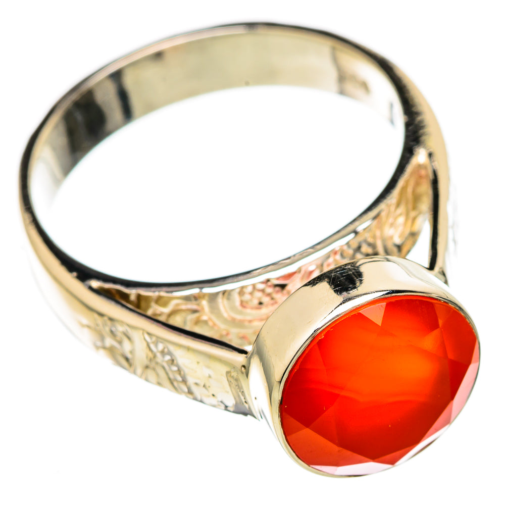Carnelian Rings handcrafted by Ana Silver Co - RING104816 - Photo 2