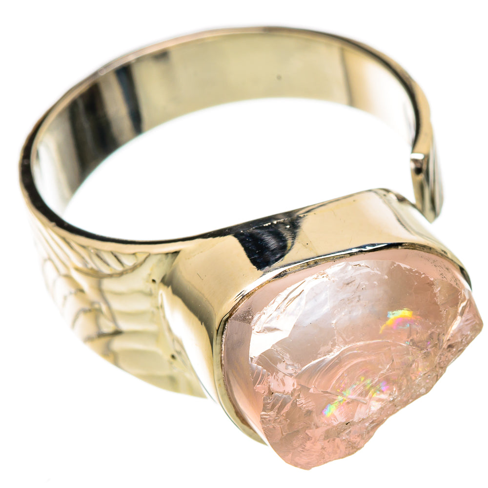 Rose Quartz Rings handcrafted by Ana Silver Co - RING104819 - Photo 2
