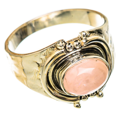 Rose Quartz Rings handcrafted by Ana Silver Co - RING104820 - Photo 2