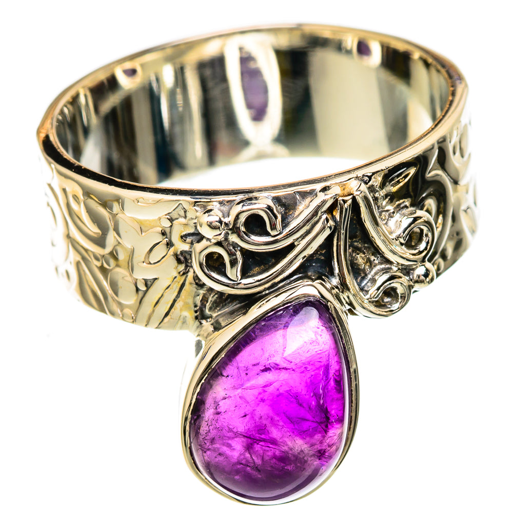 Amethyst Rings handcrafted by Ana Silver Co - RING104822 - Photo 2