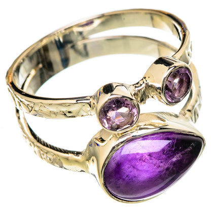 Amethyst Rings handcrafted by Ana Silver Co - RING104823 - Photo 2