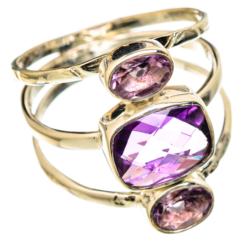 Amethyst Rings handcrafted by Ana Silver Co - RING104824 - Photo 2