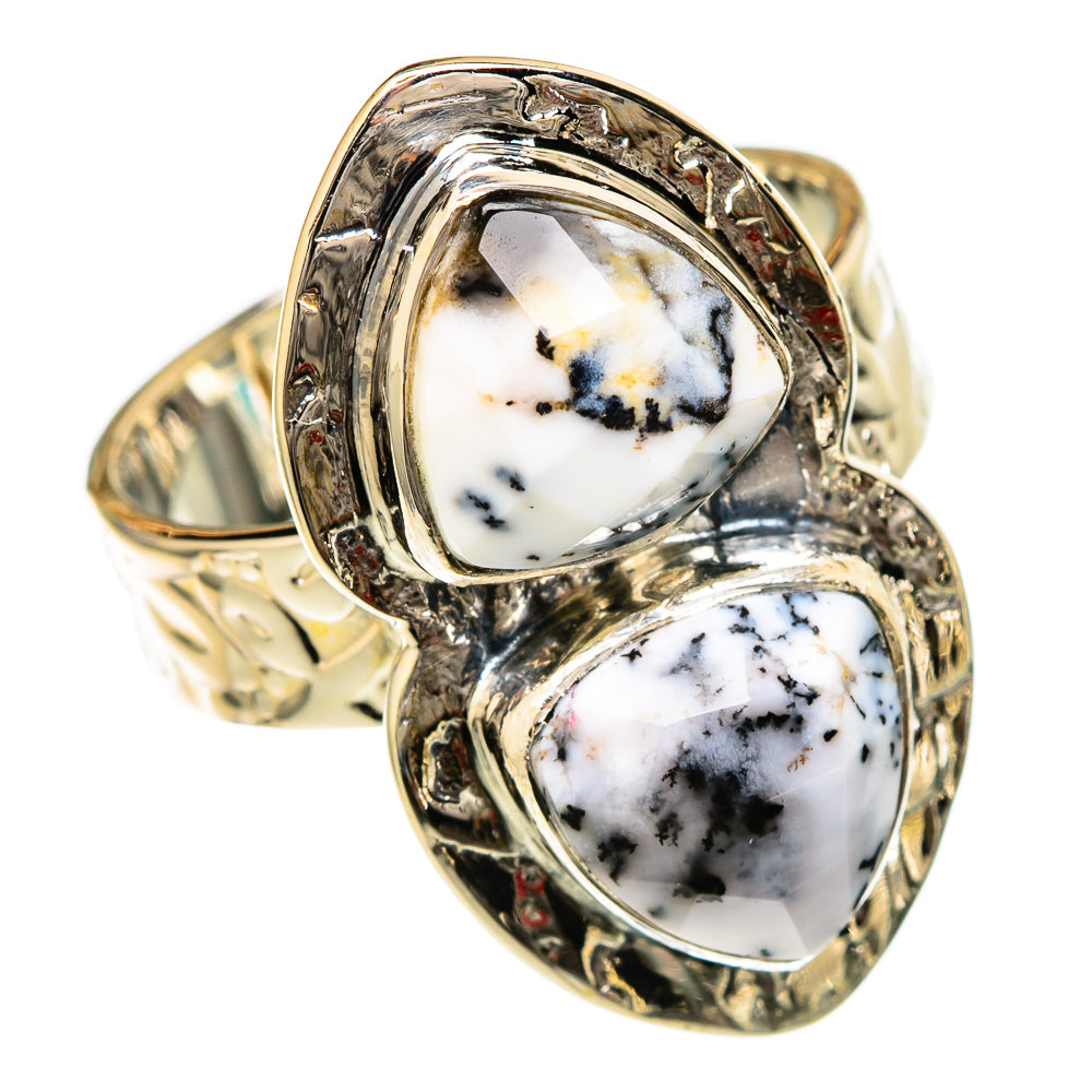 Dendritic Opal Rings handcrafted by Ana Silver Co - RING104829 - Photo 2