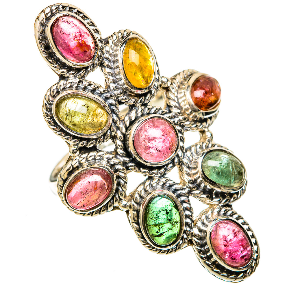 Tourmaline Rings handcrafted by Ana Silver Co - RING104833 - Photo 2