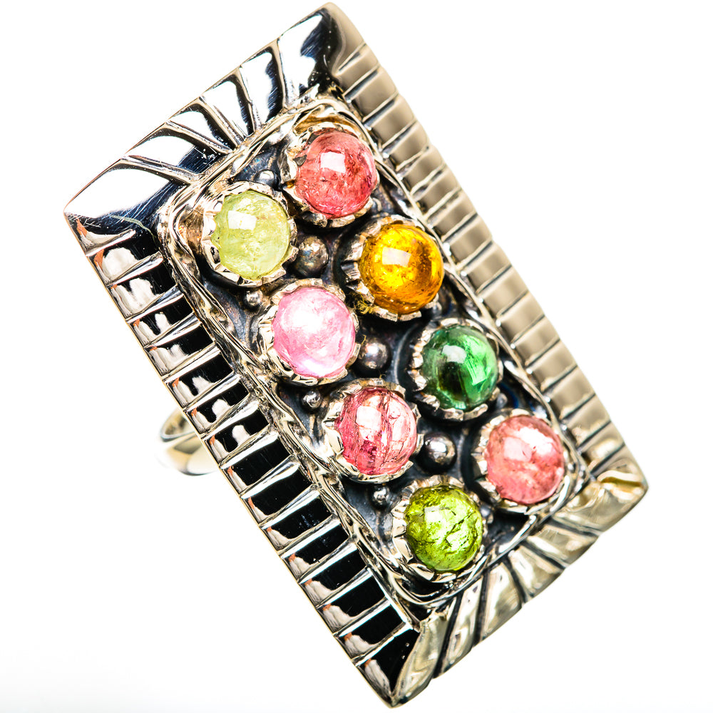 Tourmaline Rings handcrafted by Ana Silver Co - RING104866 - Photo 2