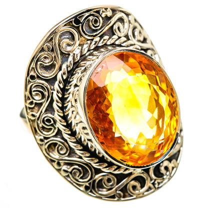 Citrine Rings handcrafted by Ana Silver Co - RING104883 - Photo 2
