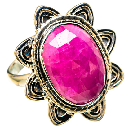 Ruby Fuchsite Rings handcrafted by Ana Silver Co - RING104884 - Photo 2