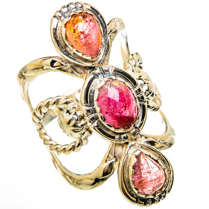 Pink Tourmaline Rings handcrafted by Ana Silver Co - RING104887 - Photo 2