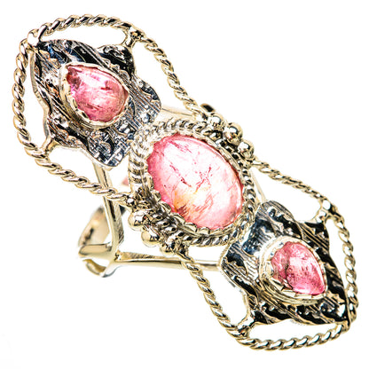 Pink Tourmaline Rings handcrafted by Ana Silver Co - RING104913 - Photo 2