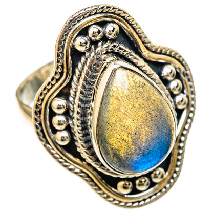 Labradorite Rings handcrafted by Ana Silver Co - RING104938 - Photo 2