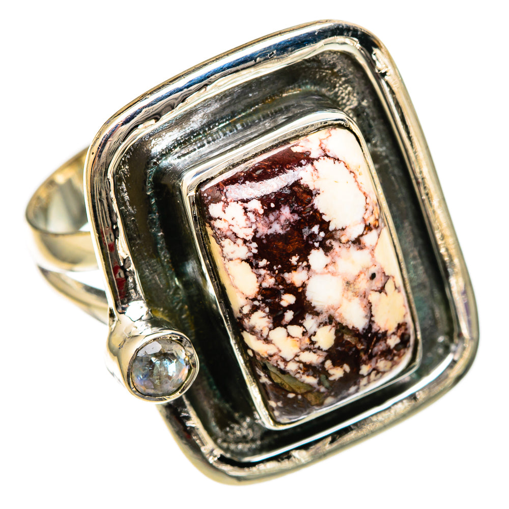 Wild Horse Jasper Rings handcrafted by Ana Silver Co - RING104946 - Photo 2