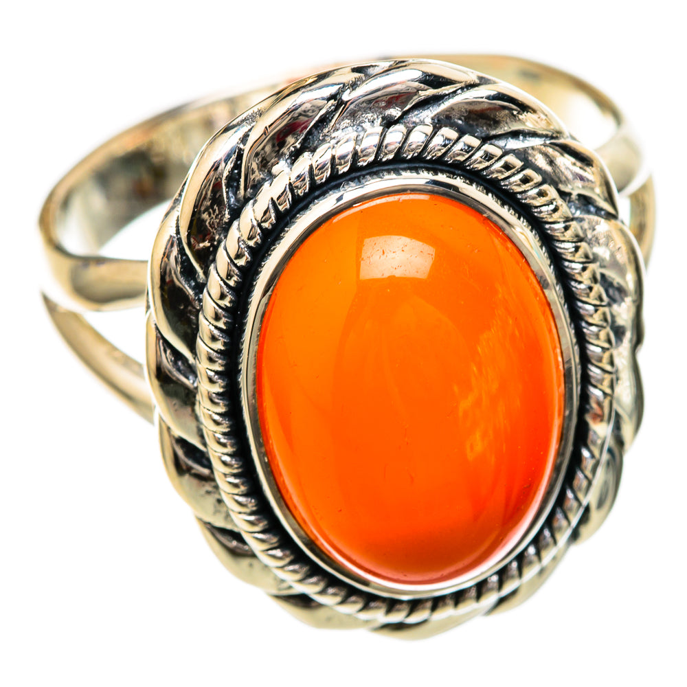 Carnelian Rings handcrafted by Ana Silver Co - RING104948 - Photo 2