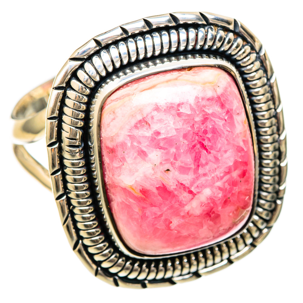 Rhodochrosite Rings handcrafted by Ana Silver Co - RING104950 - Photo 2