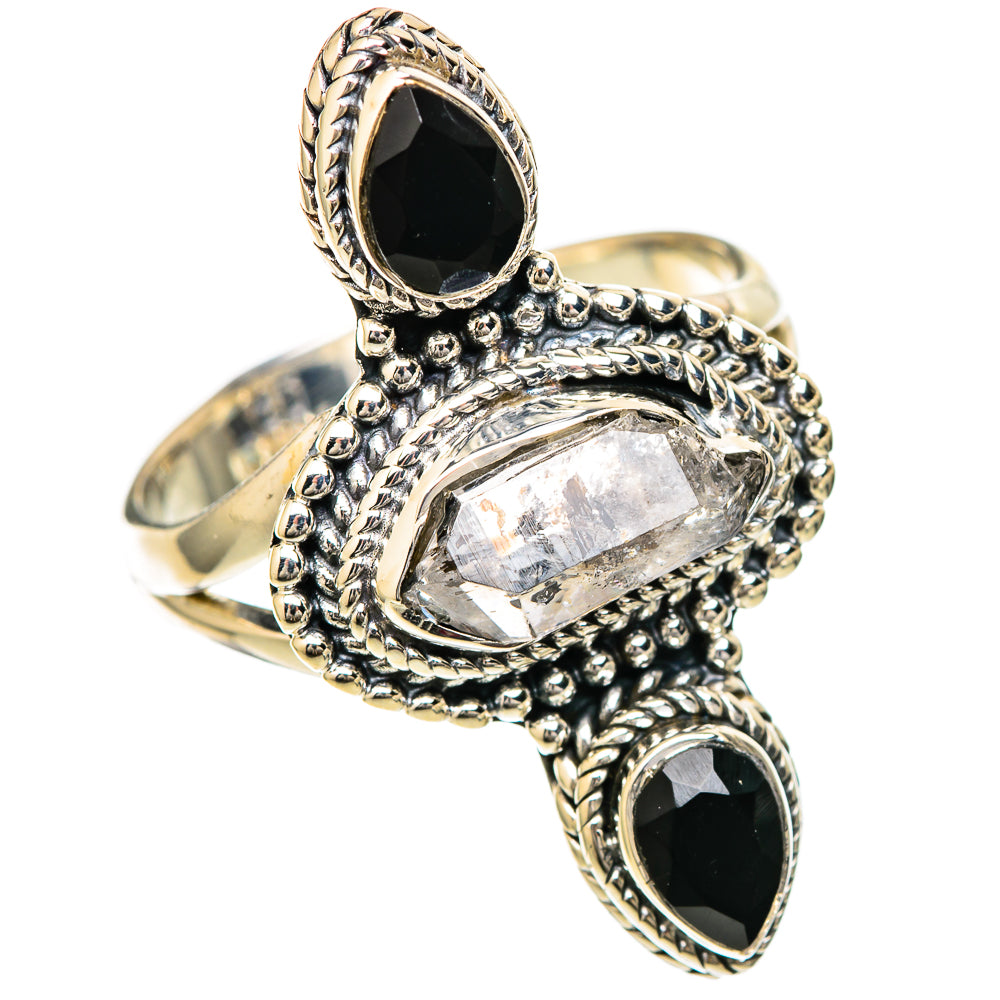 Herkimer Diamond Rings handcrafted by Ana Silver Co - RING104958 - Photo 2