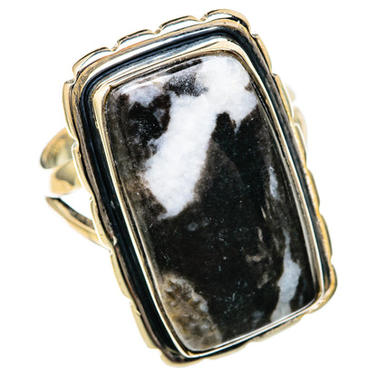 Pinolith Jasper Rings handcrafted by Ana Silver Co - RING104959 - Photo 2