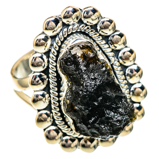 Tektite Rings handcrafted by Ana Silver Co - RING104960 - Photo 2