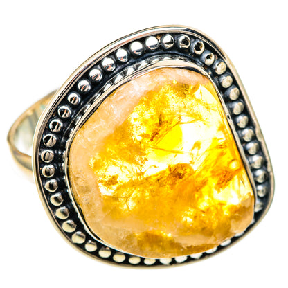 Citrine Rings handcrafted by Ana Silver Co - RING104980 - Photo 2
