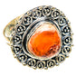 Mexican Fire Opal Rings handcrafted by Ana Silver Co - RING104994 - Photo 2